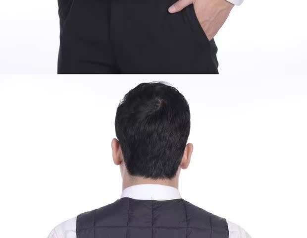 Mùa thu và mùa đông mẫu áo vest nam trung niên cotton trung niên và áo xuống tuổi áo vest dạ nam