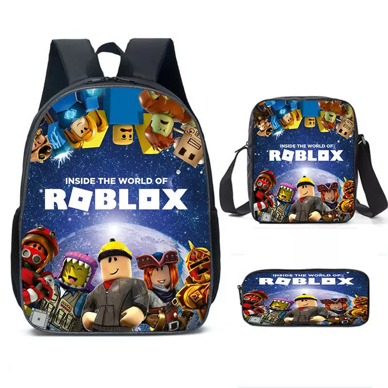 Новый продукт Roblox Робле Си Карикатура Новый мультфильм Начальная и Средняя школа Рюкзаки Детский рюкзак