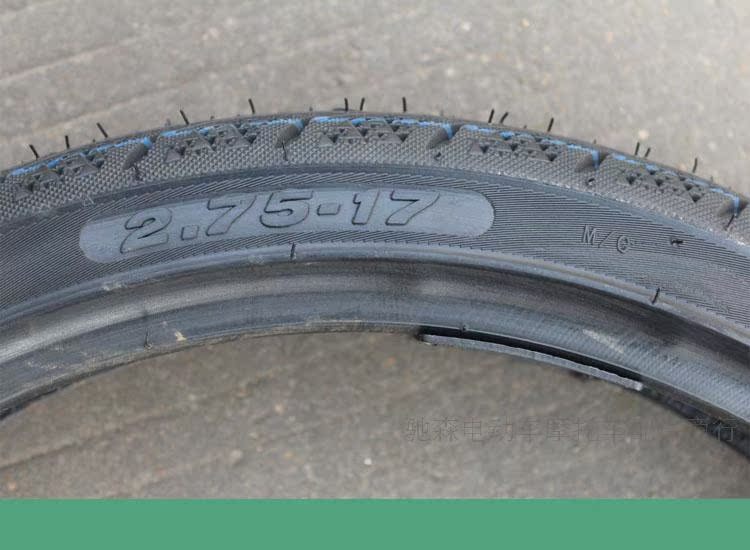 Hàng ngàn lốp xe máy mưa 2,75-17 lốp chân không 250-17 lốp chân không xuyên quốc gia không trơn trượt mô hình răng sâu lốp xe máy sh