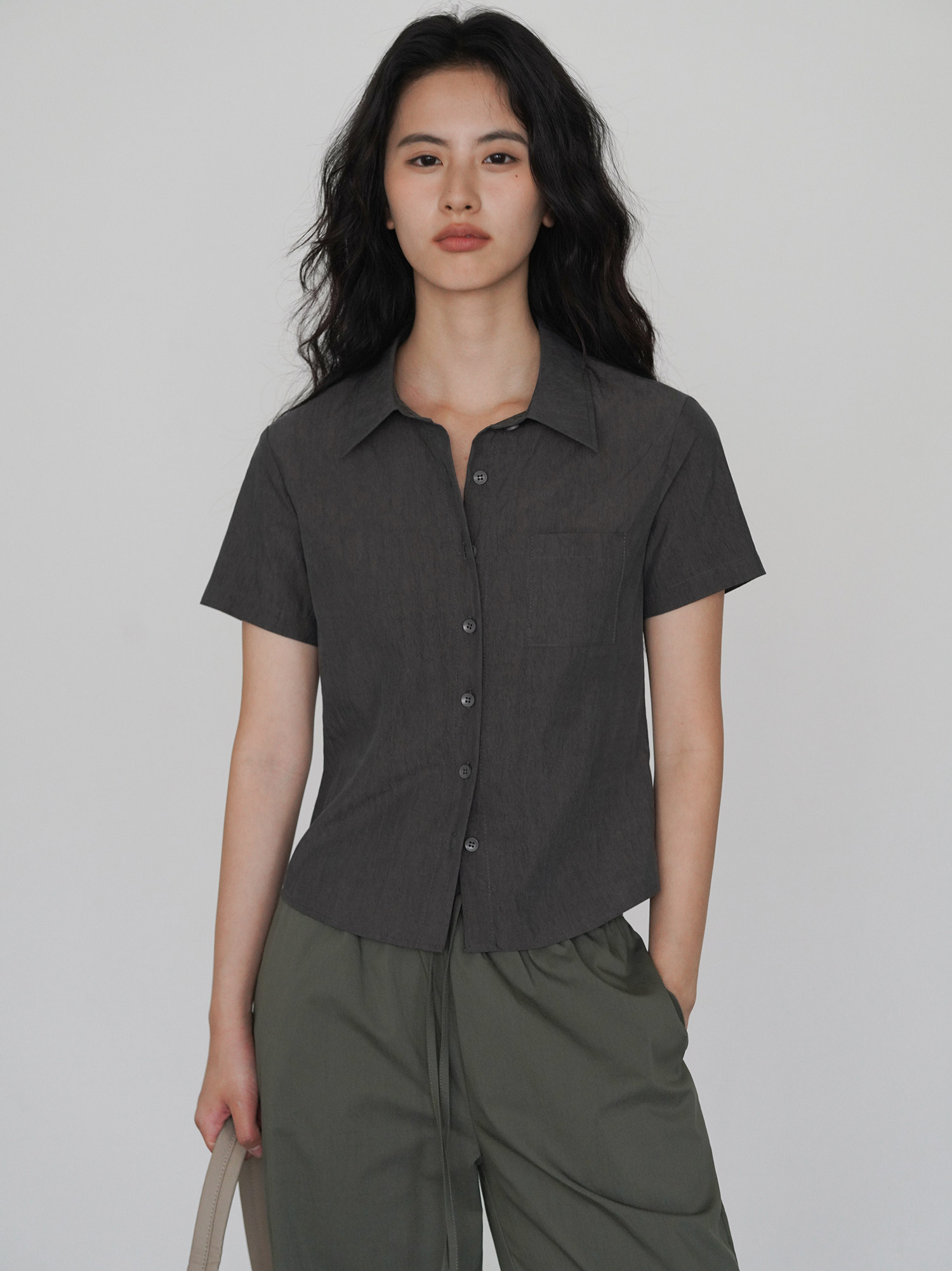 EIGHTHMONTH Летняя рубашка для отдыха, изысканный стиль 