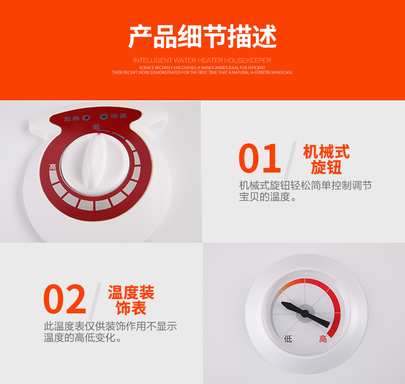 Midea / beauty F60-21WA1 nhà mới nhiệt nhanh không đổi nhiệt độ lưu trữ loại máy nước nóng điện 60 lít - Máy đun nước bình nước nóng rossi 30l