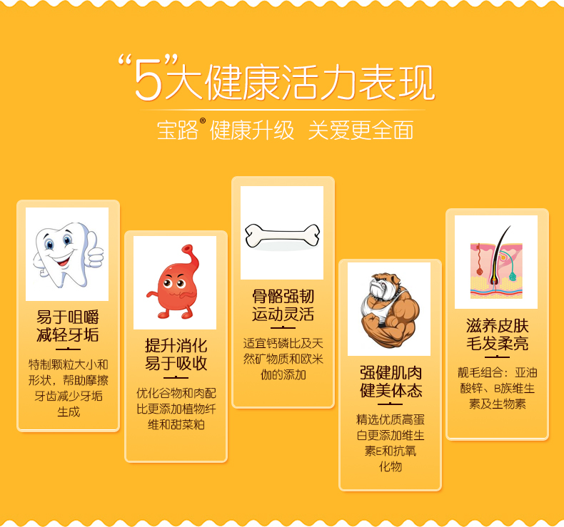 Baolu thức ăn cho chó trưởng thành chó 20kg chó nhỏ và trung bình chó lớn nói chung loại 40 kg tải Teddy Husky lông vàng VIP - Chó Staples đồ ăn cho chó con
