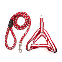 Reflective dog chest strap Pet traction rope Pet dog chain traction belt Walking dog chest strap SML specifications