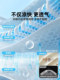 Class a Cartoon-Style Cooling Ice Bean Embroidery Bed Sheet, Ice Silk Mattress Cover, Single Air-Conditioned Bed Sheet, 1.8m Three-Piece Set, Machine Washable