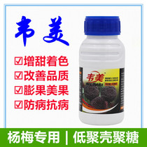 Haesheng rubra special foliar fertilizer sweetened coloring puffed fruit fruit enlarged bright black oligochitosan