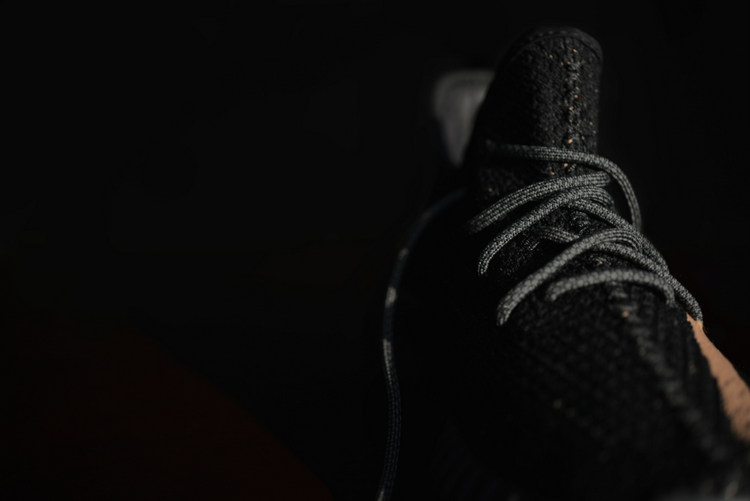AHOLIC đơn giản con rắn loạt cao cấp ren màu đen trắng xám 3 màu vào dây giày adidas