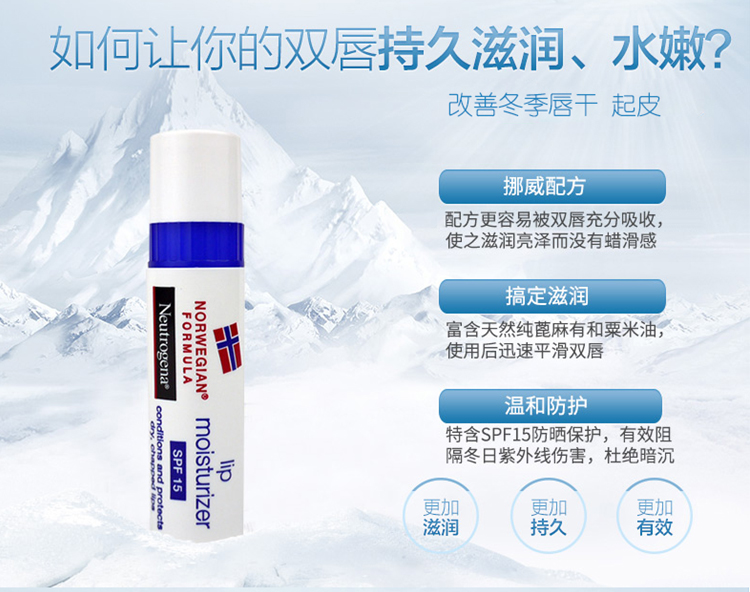 Neutrogena Hand Cream Lip Balm Set Kem dưỡng ẩm dưỡng ẩm tay nam và nữ Hands Lip Care Anti-Dry son dưỡng vaseline thỏi