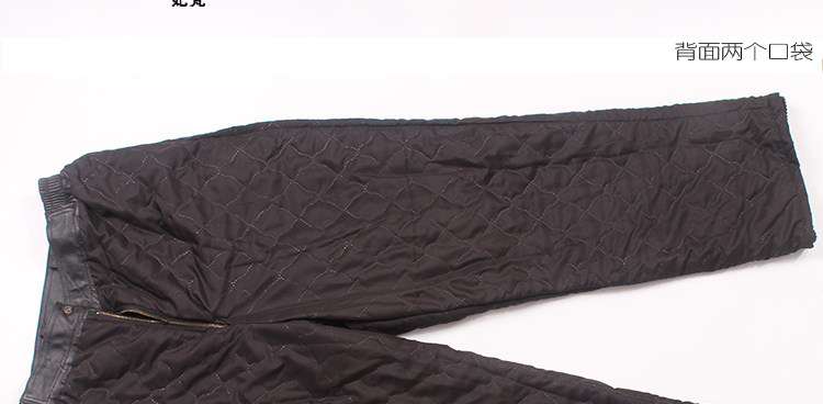 Pantalon cuir homme droit pour automne - Ref 1480202 Image 14