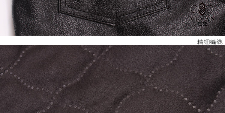 Pantalon cuir homme droit pour automne - Ref 1480202 Image 27