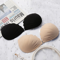 Waterproof chest patch Bio-adhesive with strong no-drop of poly-proof waterproof small chest invisible swimsuit thickened chest cushion chest patch