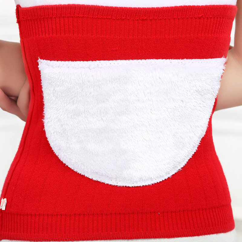 Protective belt warm wool autumn and winter thickening men's and women's waist intervertebral disc to protect stomach and stomach self-heating warm palace