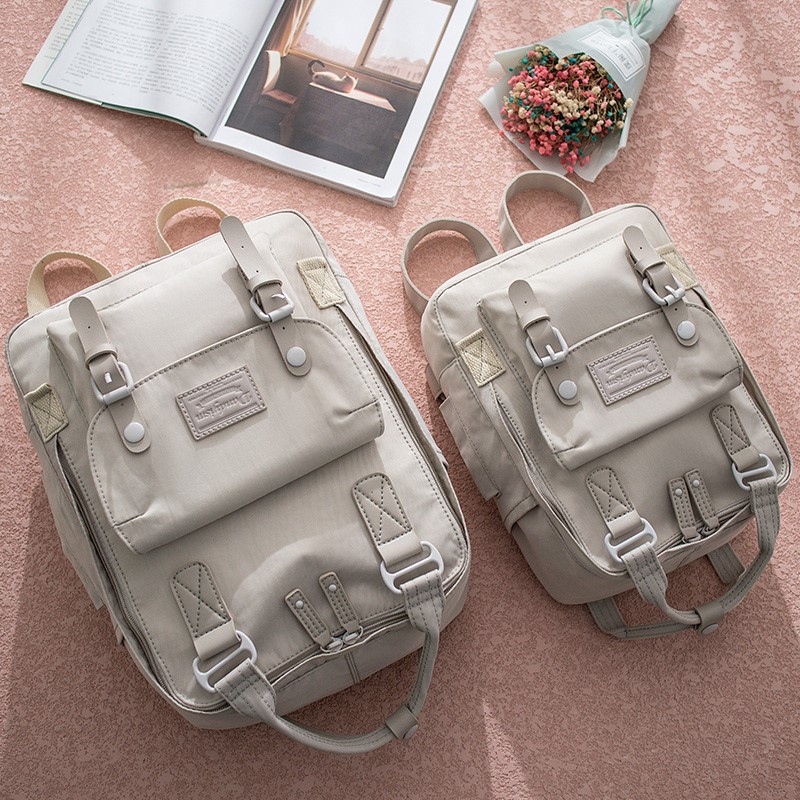 2023 new donut junior high school schoolbag female Korean version high school Sen Department ins wind campus large capacity backpack