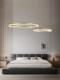 All-Copper Italian Minimalist Living Room Chandelier, Modern and Simple, Elegant 2026 New Model, High-End Light Luxury Main Light for the Hall