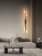 Living Room Wall Lamp 2026 New Minimalist Long Strip Light Luxury High-End Entrance Sofa Grille Tv Background Wall Ambient Light