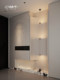 All-Copper Italian Minimalist Floor Lamp Hourglass Chandelier Living Room Tv Wall Next to Sofa High-End Atmosphere Light