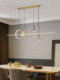 All-Copper Restaurant Chandelier 2026 New Model Modern Minimalist Dining Table Bar Counter Italian Minimalist Light Luxury Creative Personality Art