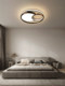 All-Copper Bedroom Lamp for Master Bedroom, 2026 New Trendy Ceiling Light, Creative Modern Minimalist Round Study Room Lighting