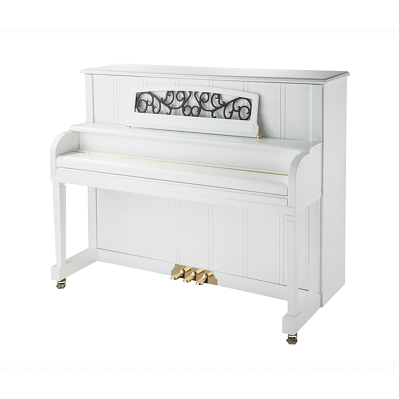Slow manual European style Japanese import quality Song Standing Piano Machinery Professional Playing Class Carved Genuine Steel White