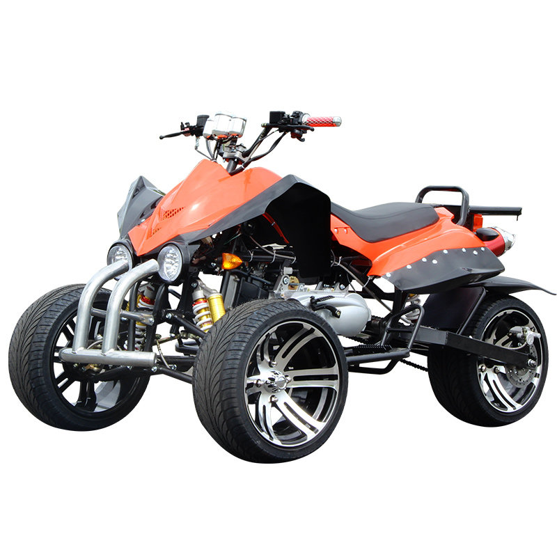 Infinite-Speed Variable Three-Wheeled Beach Bike, Four-Wheeled Motorcycle, Large Kawasaki Off-Road Vehicle, Two-Seater All-Terrain Road Racer