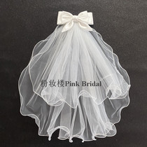 Head yarn 2022 new headgear Bride Main Wedding Dress Photo Prop to register for marriage method Marriage White Deer
