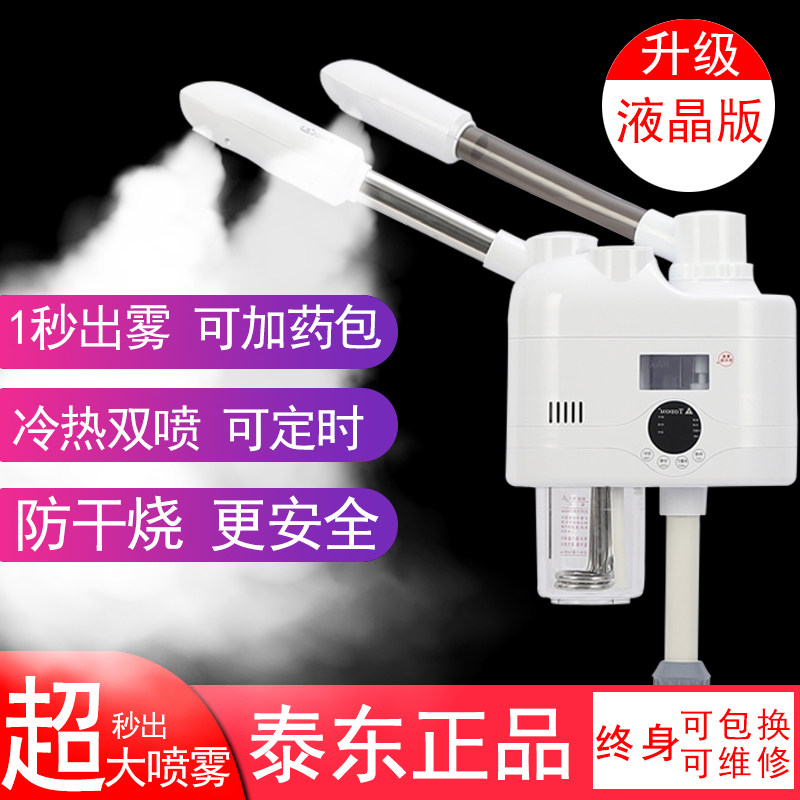 Taidong hot and cold spray face steamer Beauty instrument Beauty salon special moisturizing instrument Household cold spray machine Spa instrument sprayer
