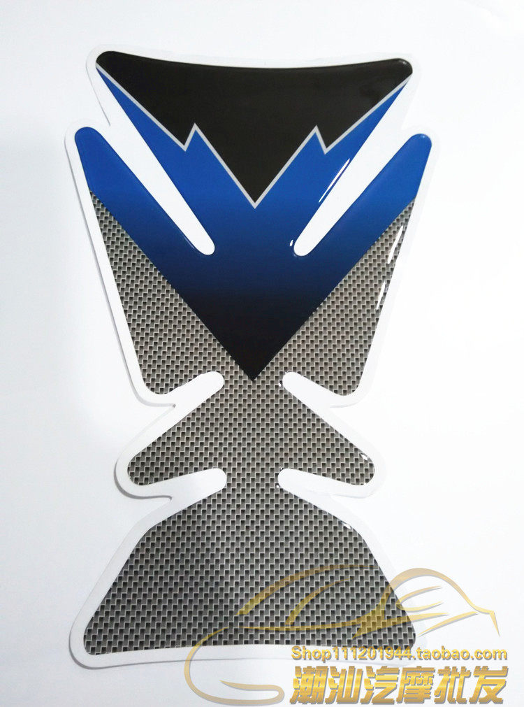 鱼骨贴_摩托车个性贴纸本田雅马哈保护油箱排