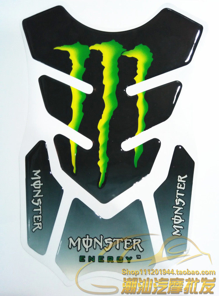 鱼骨贴_摩托车个性贴纸本田雅马哈保护油箱排