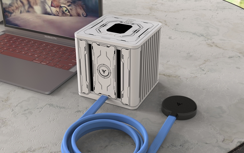 Extreme Cold Ice-Encased Third Generation Magnetic Water-Cooled Liquid Cooler Flat Radiator for Gaming and Mobile Phone Cooling Extreme Cold Ice-Encased Third Generation Magnetic Water-Cooled Liquid Cooler Flat Radiator for Gaming and Mobile Phone Cooling