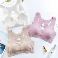 Mùa thu và mùa đông hàng mới rỗng không có dấu vết đồ lót nữ thoải mái sốc thể thao vest yoga ngủ áo ngực - Đồ lót thể thao áo ngực chạy bộ