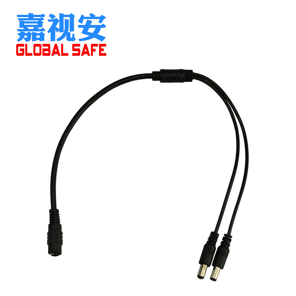 DC monitoring power cord connector monitoring 1 drag 2 DC power cord 1 point 2 power cord camera aging line