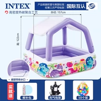 57470 затененный бассейн+электрический насос+50 шариков+ремонтный клей