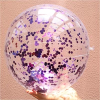 Сиреневые блестки для ногтей, 40см