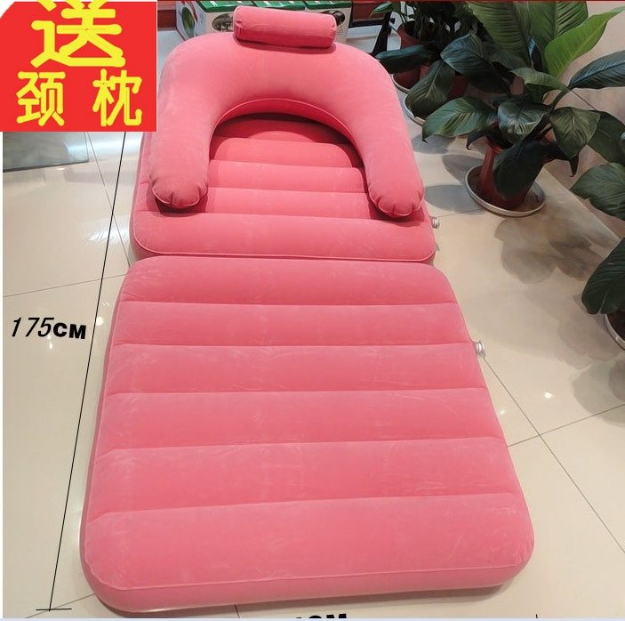 Lazy sofa inflatable sofa bed cute creative single lunch break sofa tatami folding recliner