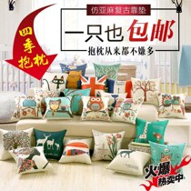 Lace pillow case x40x60 pillow about living room square pillow core x4 with Nordic Japanese large neck pillow