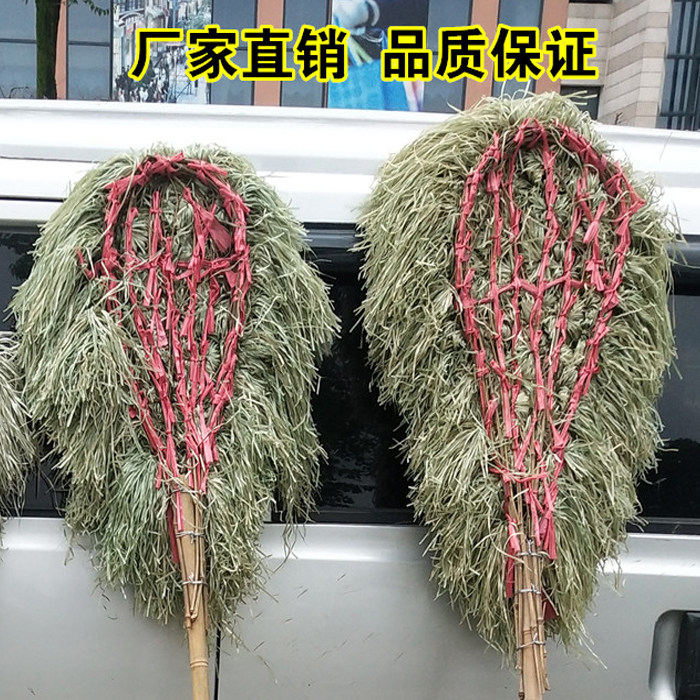 Sweep the factory workshop special plastic silk sanitation bamboo sweep to step up the road school to widen the broom road work