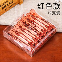 Partition hand push haircut corrugated steel clip clip color clip makeup artist positioning special perm dyeing barber shop