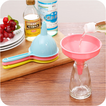 Funnel straw Home Kitchen Funnel Multipurpose Large Caliber Oil Spill Leaking Wine Jug Pour Wine Pour Oil OIL Colorful Multipurpose