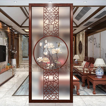 Modern simple glass home screen Living room partition Entrance barrier brake Bedroom block household new Chinese style small apartment type