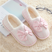 Moon shoes autumn and winter plus velvet bag with pregnant womens shoes postpartum 11 months 12 winter thick soles non-slip soft sole maternal slippers