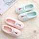 Postpartum shoes spring and autumn bags and postpartum pregnant women autumn and winter soft bottom non-slip plus velvet March 4 warm maternity slippers