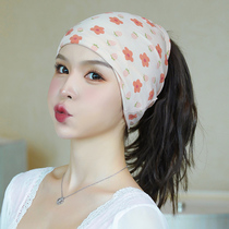 Coat summer thin cotton maternity hats spring and autumn breathable windproof summer hats with headscarf postpartum products