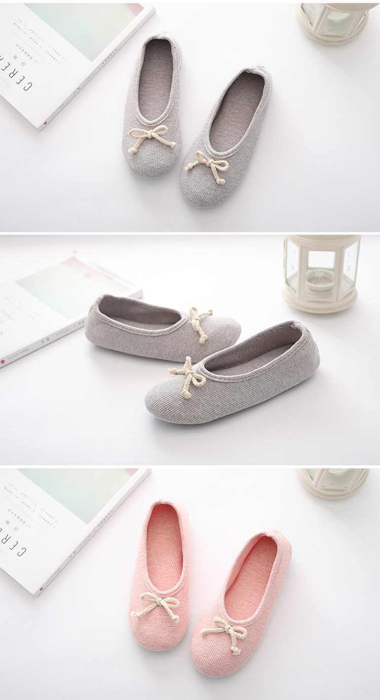 Autumn and Winter Indoor Pure Cotton Maternity Confinement Shoes — 9