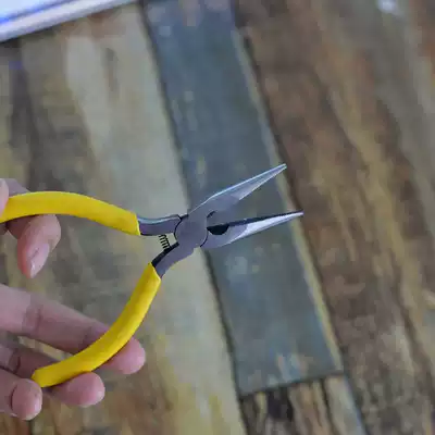 Dreamcatcher net handmade pointed nose pliers small multifunctional manual DIY pliers 4 5 inch hand pliers tool pliers household accessories