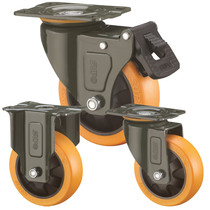 SUPO Xiangrong universal wheel polyurethane 2 inch 2 5 inch 3 inch 4 inch 5 inch wheel cart trolley caster mute