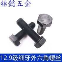 12 Grade 9 fine tooth external hexagon screw high strength fine tooth external hexagon M20X1 5x40-m20x1 5X245