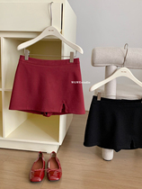 (WGWE) Perfect mini black skirt｜The version that has been adjusted 6 times can be worn with a lot of wear and is a versatile skirt