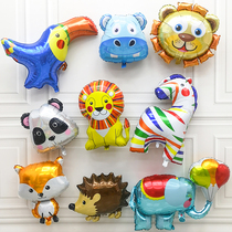 Balloon Cartoon Childrens Birthday Scene Placement Decoration Party Baby Cute Cartoon Animal Balloon Aluminum Film