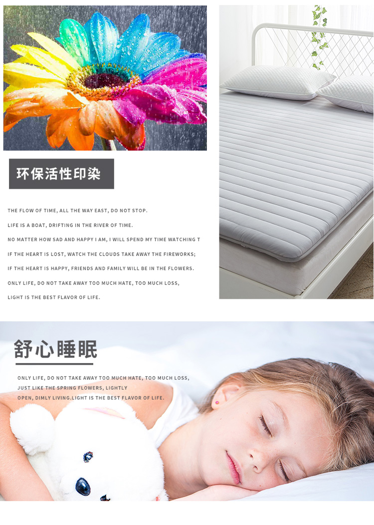 Dày bông nệm nệm 1.8m 1,5 tatami thảm futon đệm bảo vệ trẻ em chống trượt pad xốp đệm - Nệm đệm sưởi điện