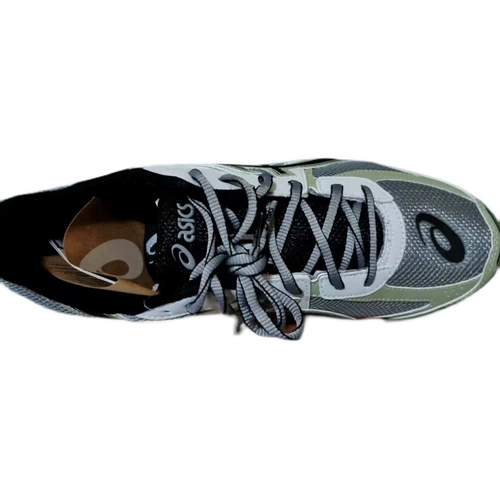 Asics пробежать 100-х годов UB2 Kayano 14 серо-зеленых мужчин и женщин.