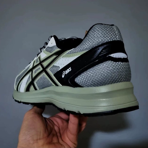 Asics пробежать 100-х годов UB2 Kayano 14 серо-зеленых мужчин и женщин.